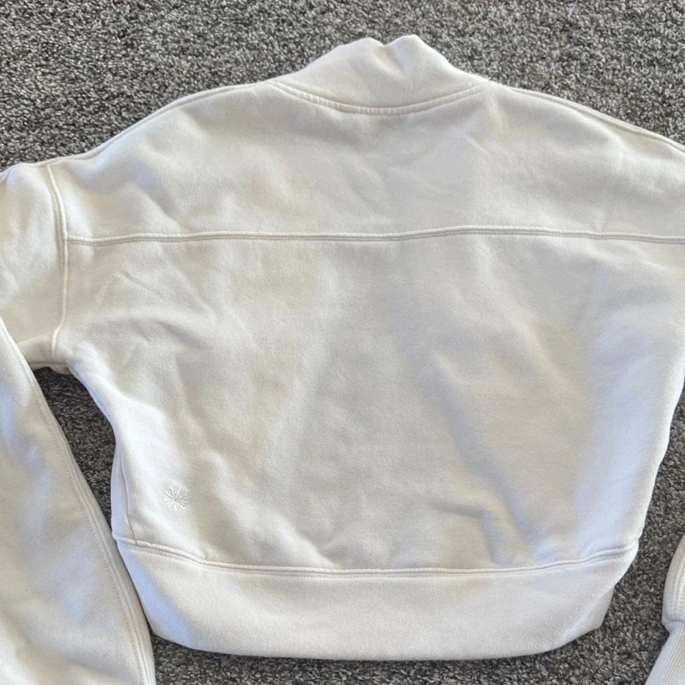 Athleta Cream Women's Shrug - Picture 4 of 5